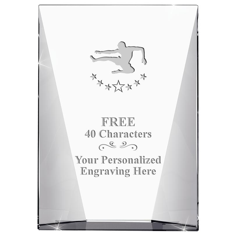 7" WATERFALL CRYSTAL