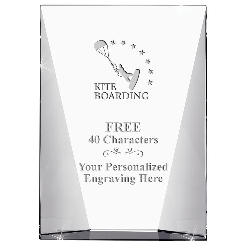 7" WATERFALL CRYSTAL