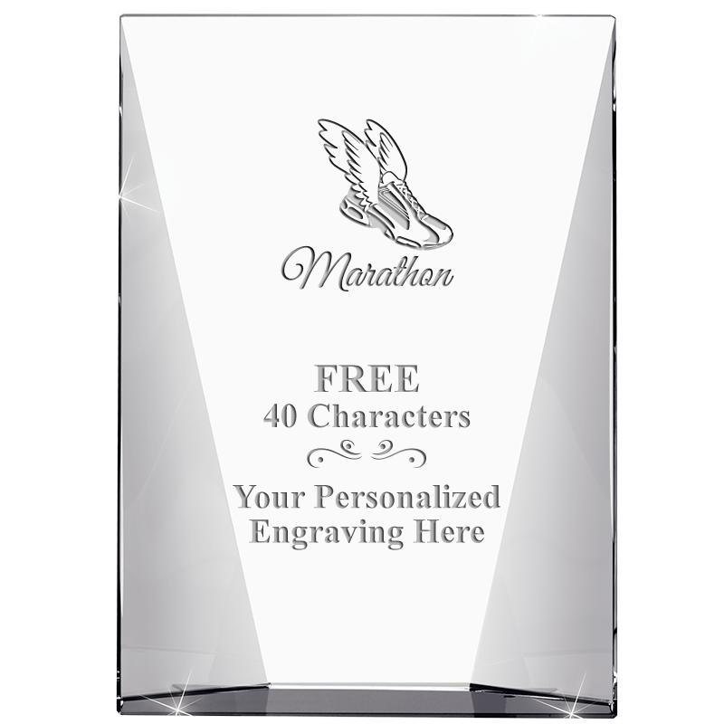 7" WATERFALL CRYSTAL