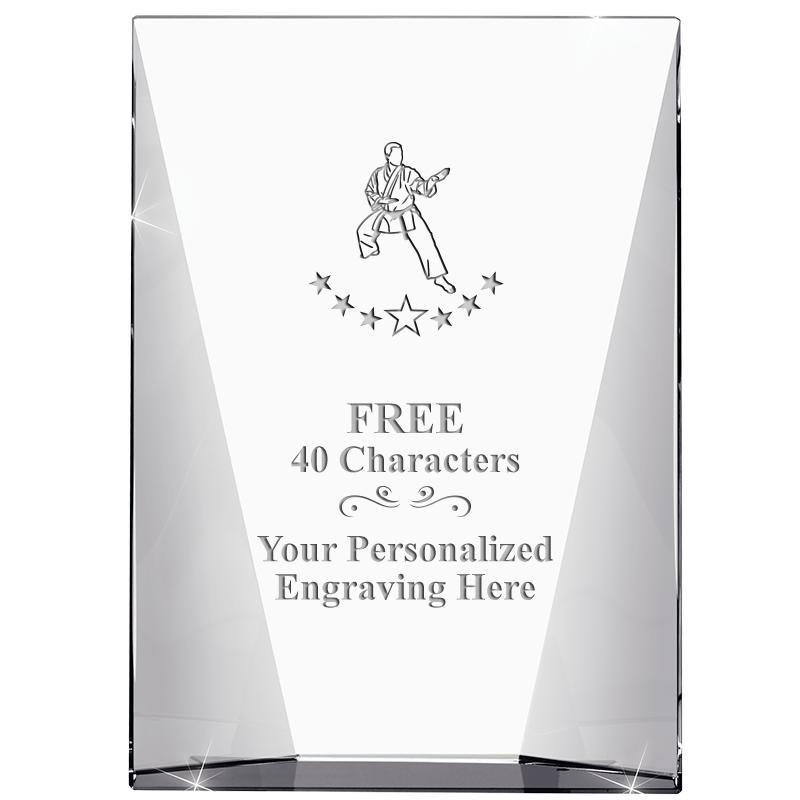 7" WATERFALL CRYSTAL