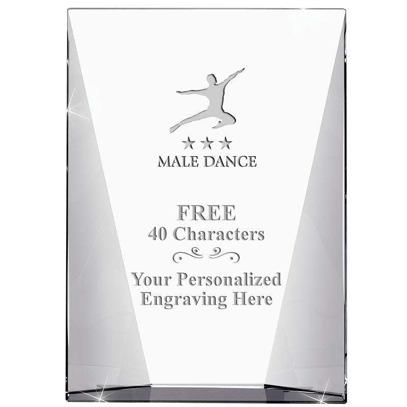 7" WATERFALL CRYSTAL