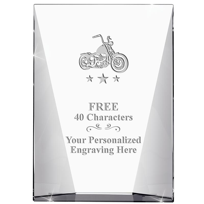 7" WATERFALL CRYSTAL