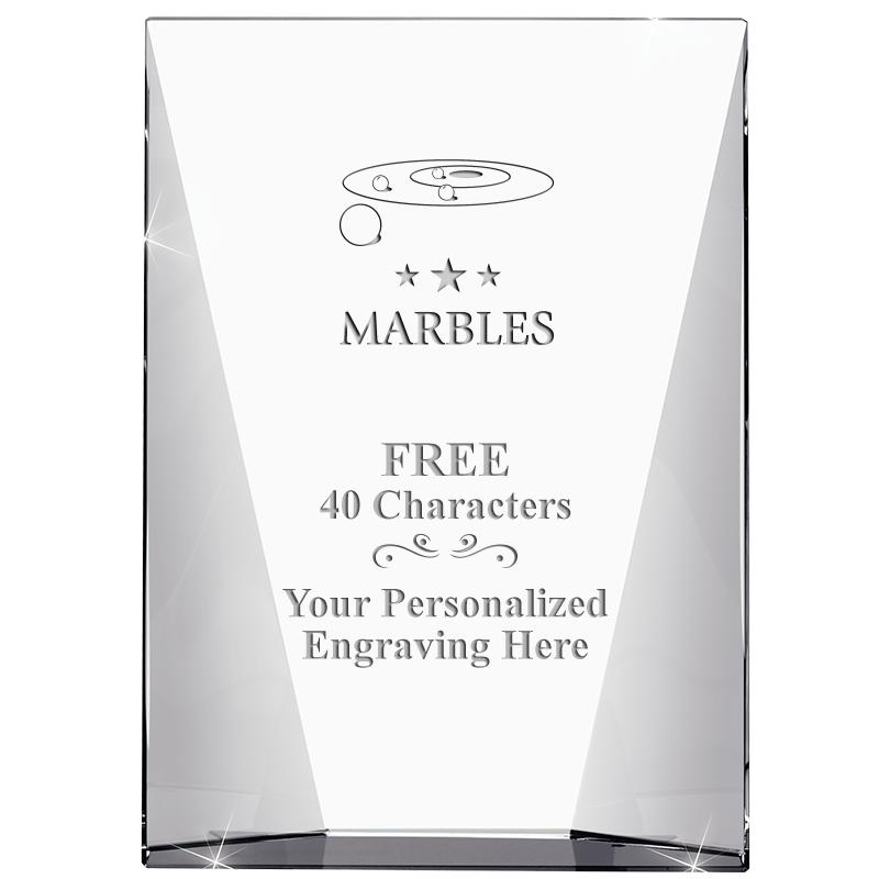 7" WATERFALL CRYSTAL