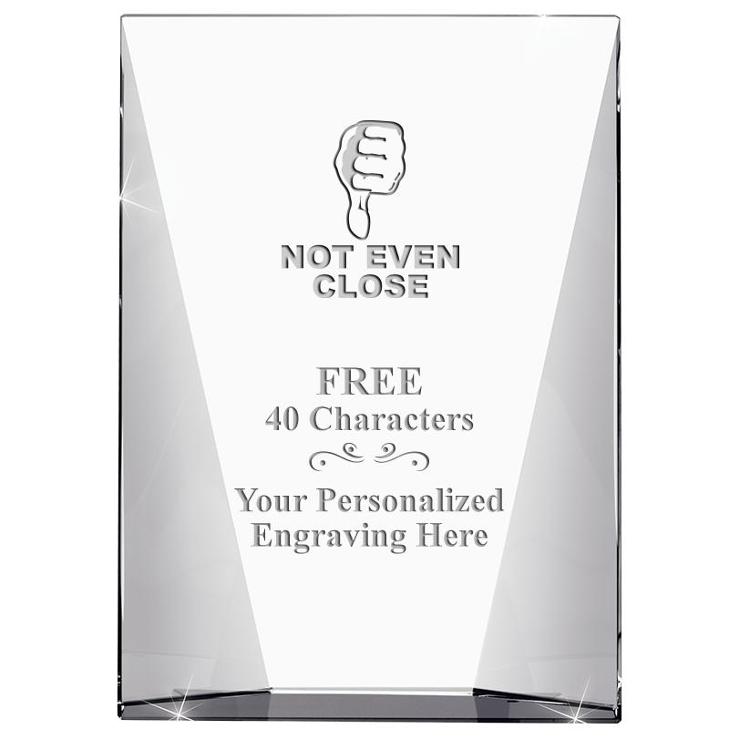 7" WATERFALL CRYSTAL