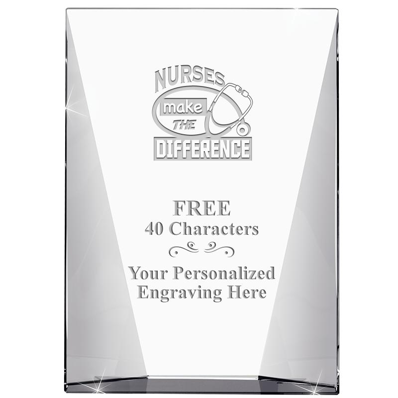 7" WATERFALL CRYSTAL