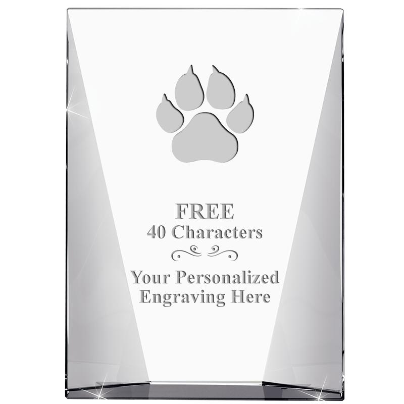 7" WATERFALL CRYSTAL