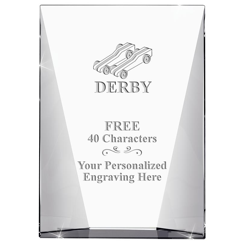 7" WATERFALL CRYSTAL