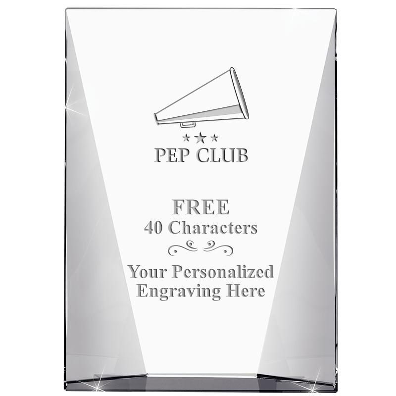 7" WATERFALL CRYSTAL