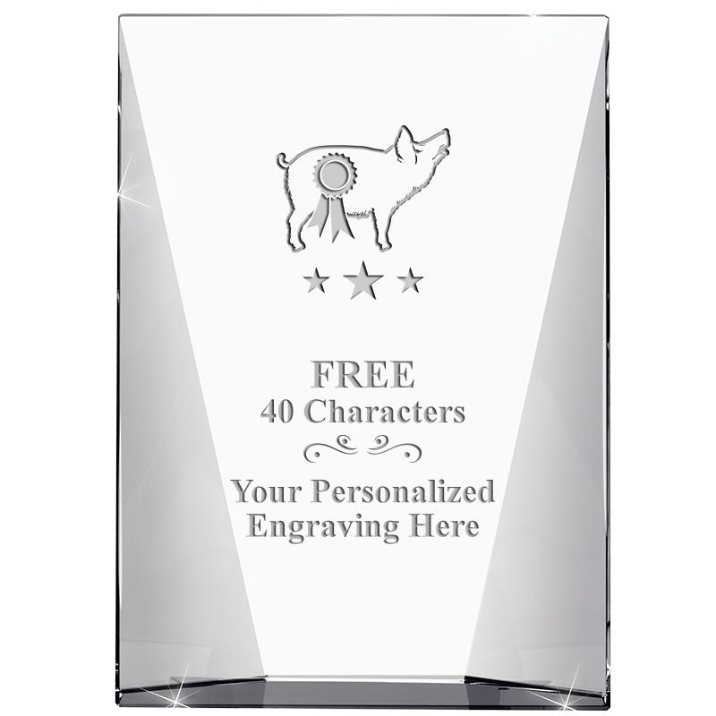 7" WATERFALL CRYSTAL