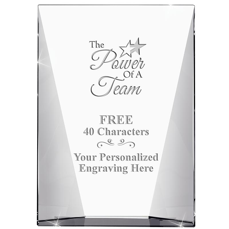 7" WATERFALL CRYSTAL