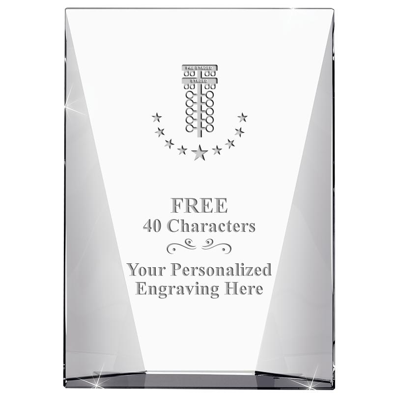 7" WATERFALL CRYSTAL