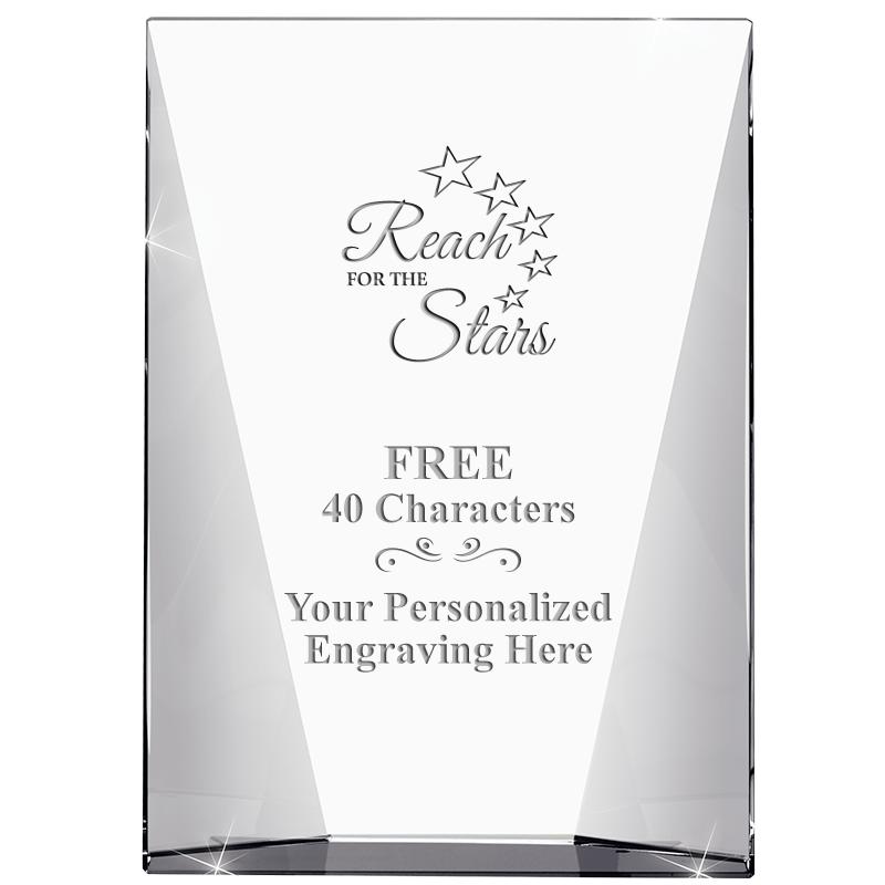 7" WATERFALL CRYSTAL