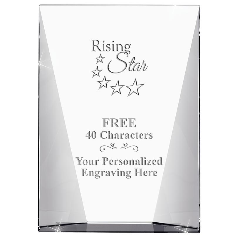 7" WATERFALL CRYSTAL