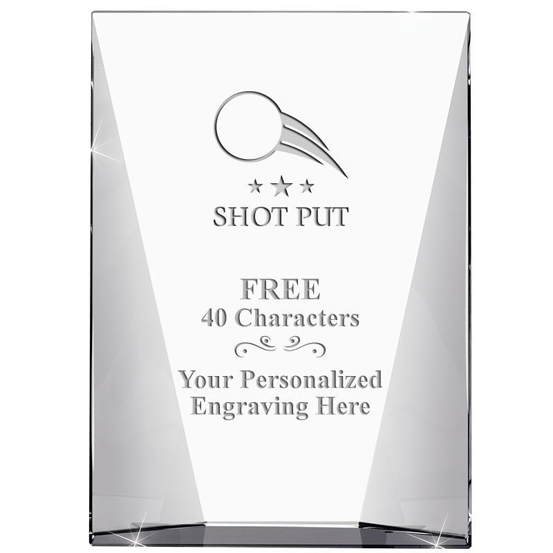 7" WATERFALL CRYSTAL