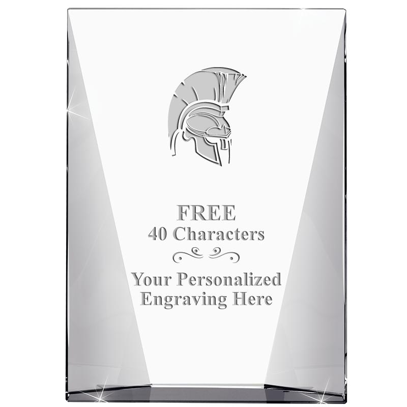 7" WATERFALL CRYSTAL