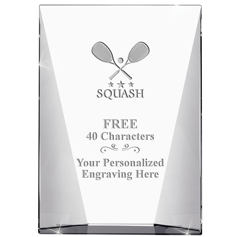 7" WATERFALL CRYSTAL