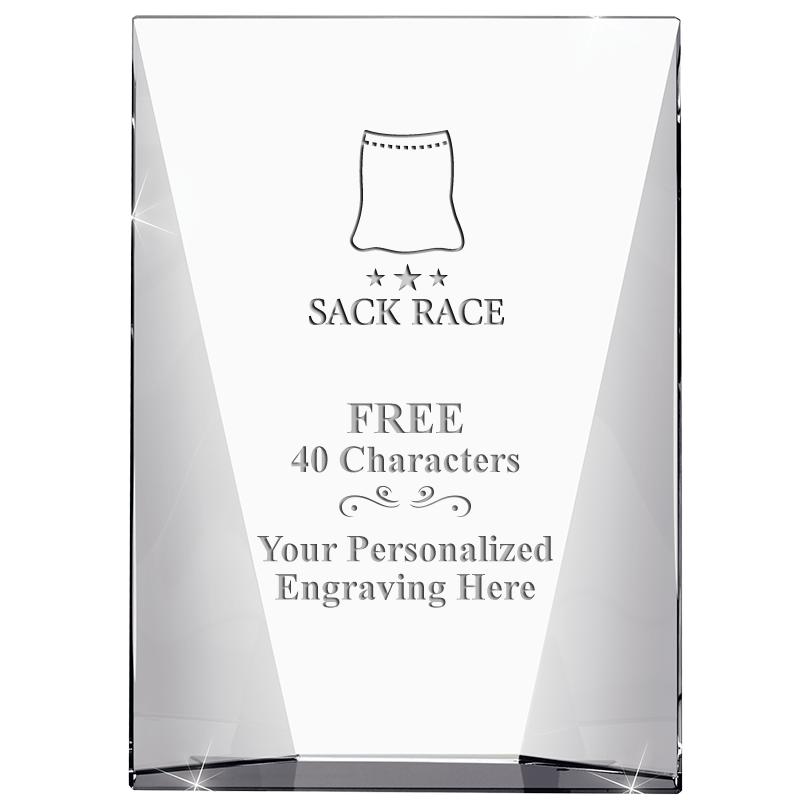 7" WATERFALL CRYSTAL