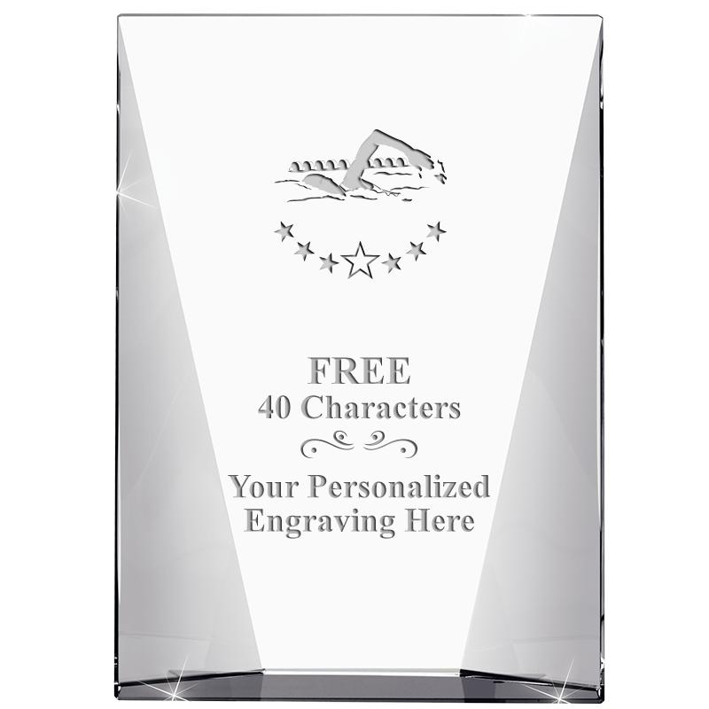 7" WATERFALL CRYSTAL