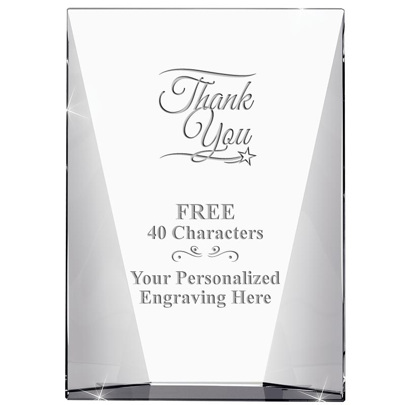 7" WATERFALL CRYSTAL