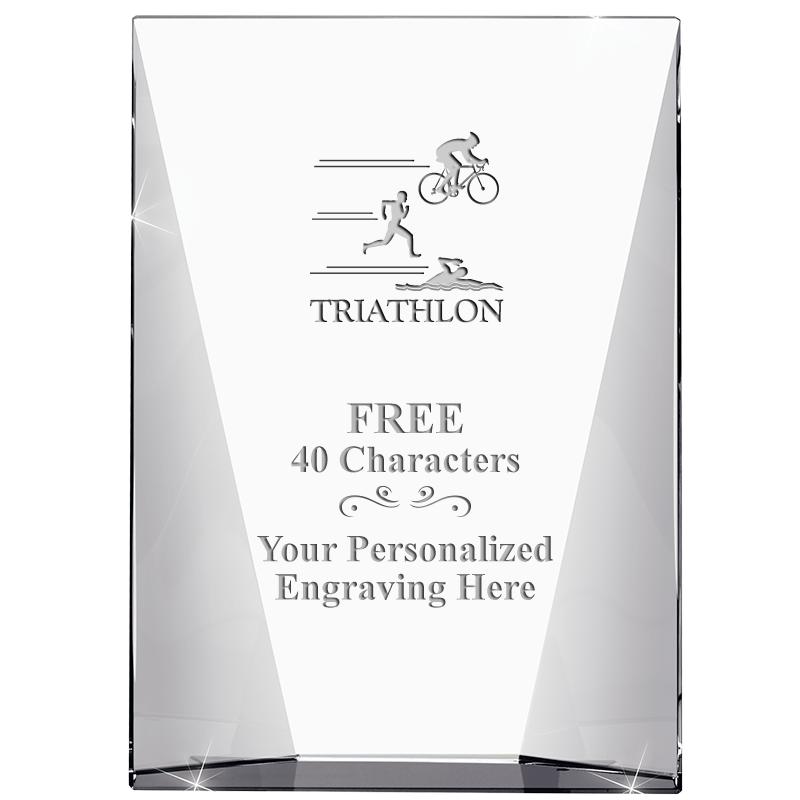 7" WATERFALL CRYSTAL