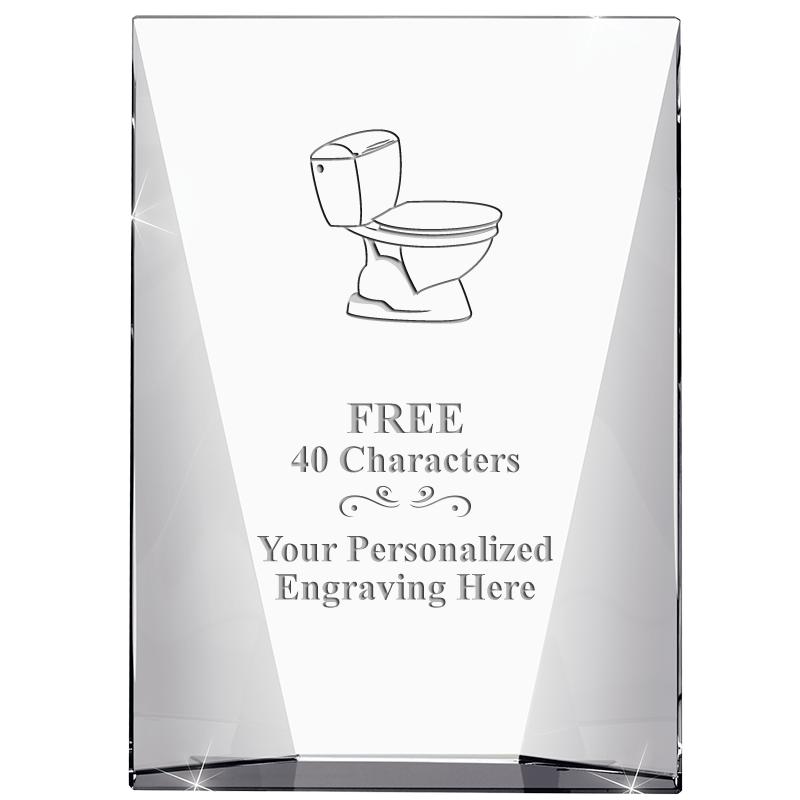 7" WATERFALL CRYSTAL