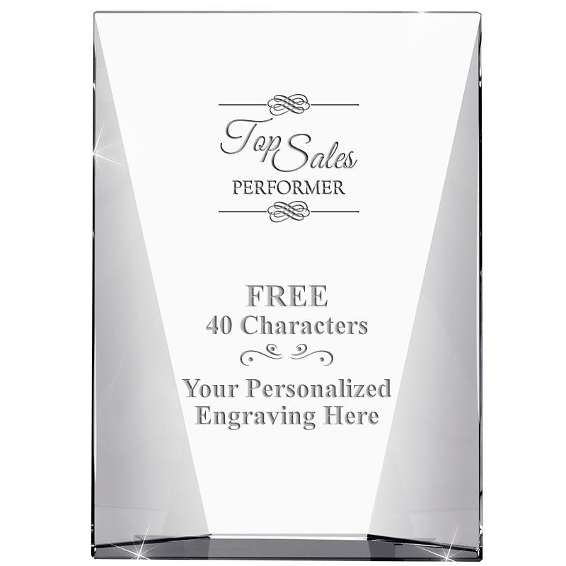 7" WATERFALL CRYSTAL