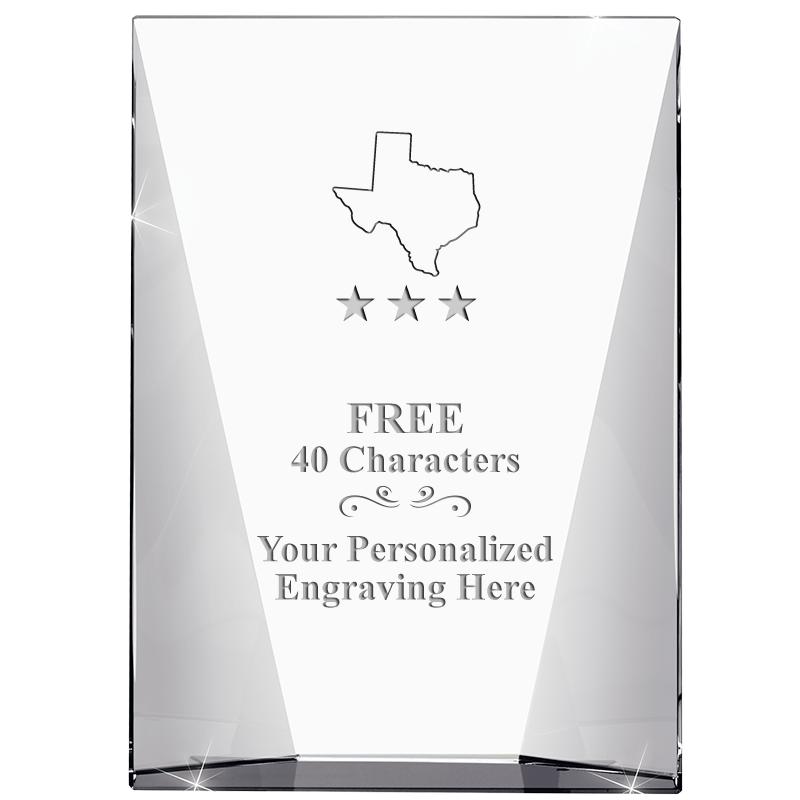 7" WATERFALL CRYSTAL