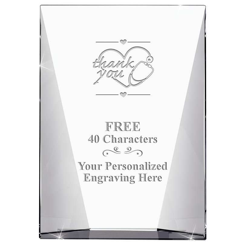 7" WATERFALL CRYSTAL