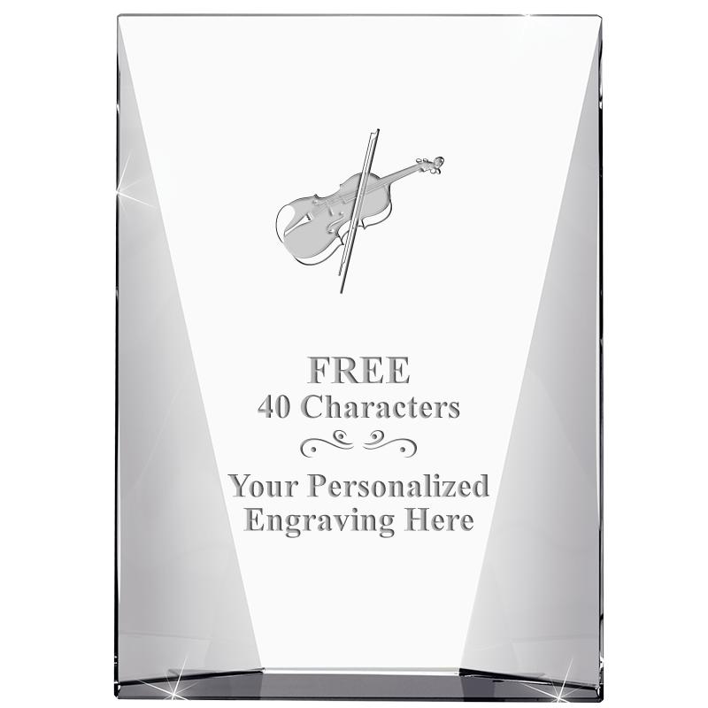 7" WATERFALL CRYSTAL