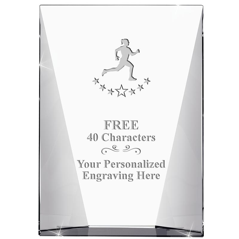 7" WATERFALL CRYSTAL