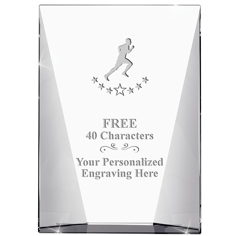 7" WATERFALL CRYSTAL