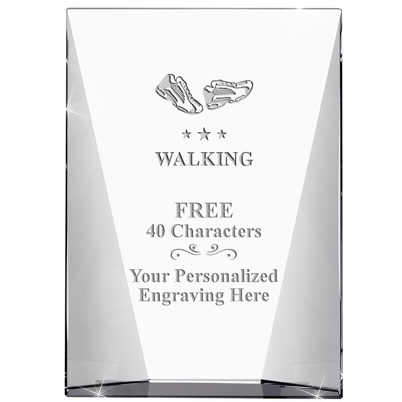 7" WATERFALL CRYSTAL