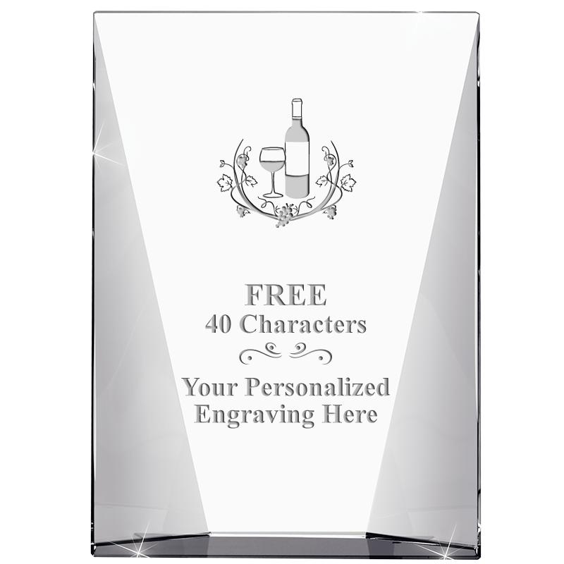 7" WATERFALL CRYSTAL