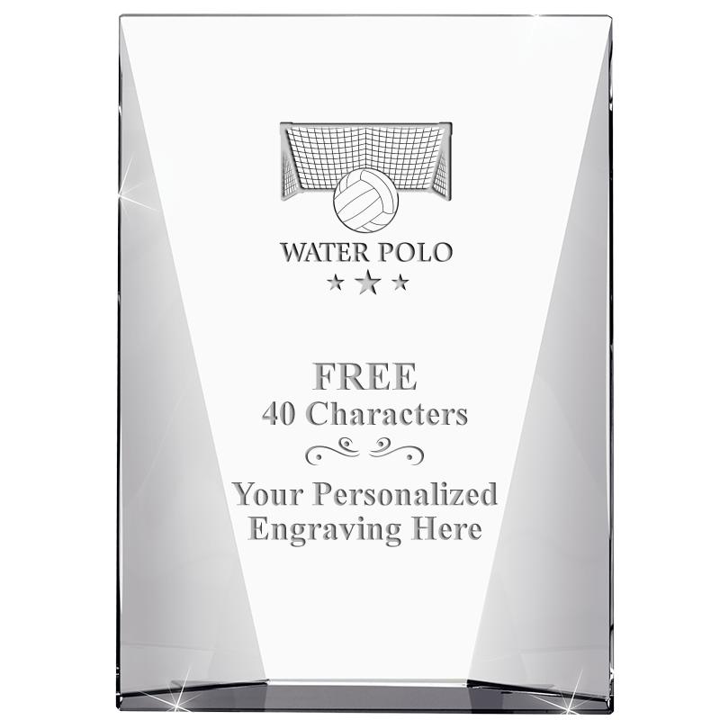 7" WATERFALL CRYSTAL