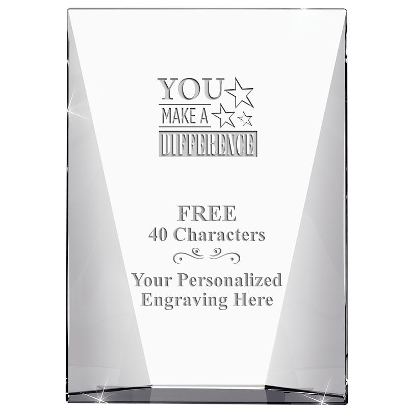 7" WATERFALL CRYSTAL