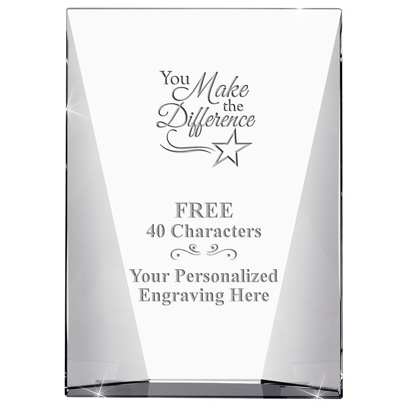 7" WATERFALL CRYSTAL