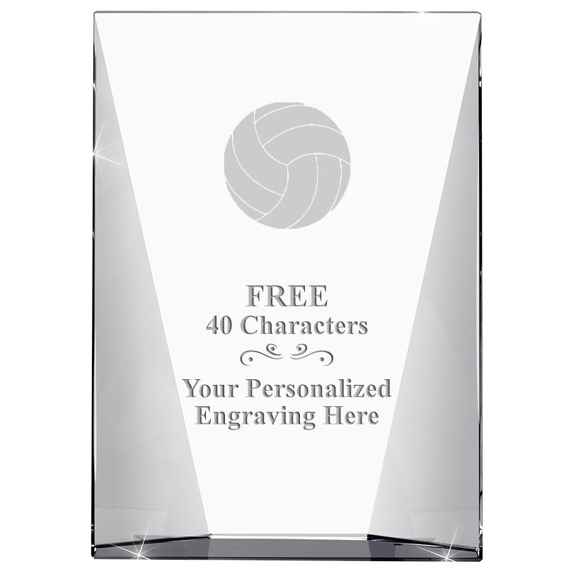 7" WATERFALL CRYSTAL