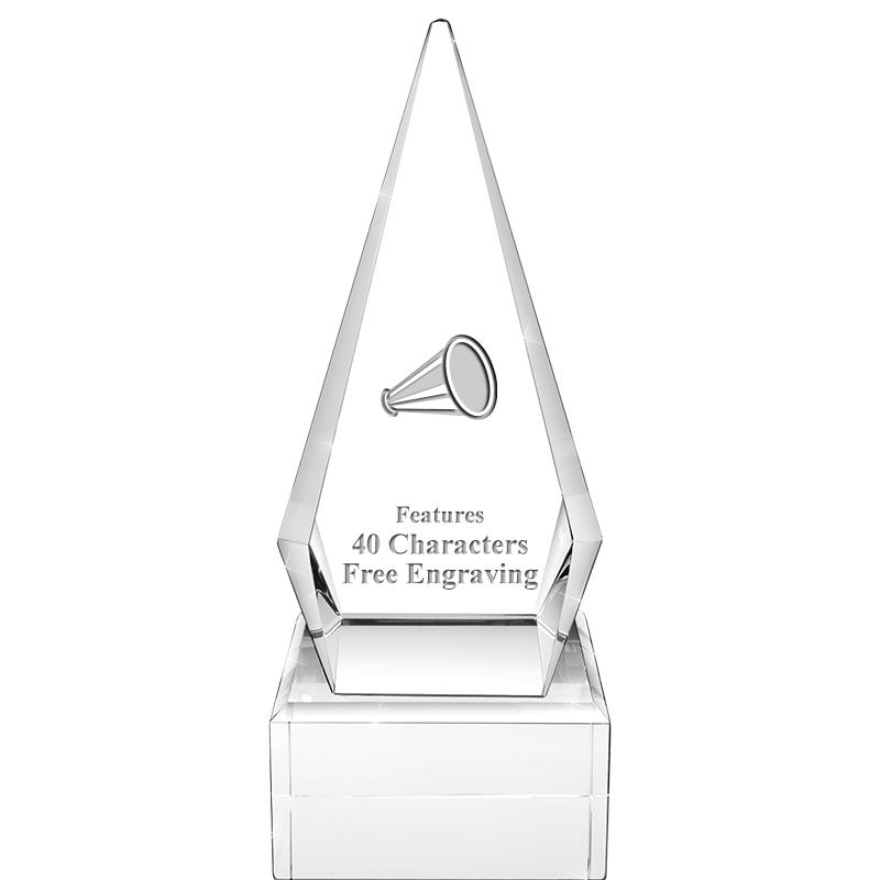 9" ZENITH CRYSTAL AWARD