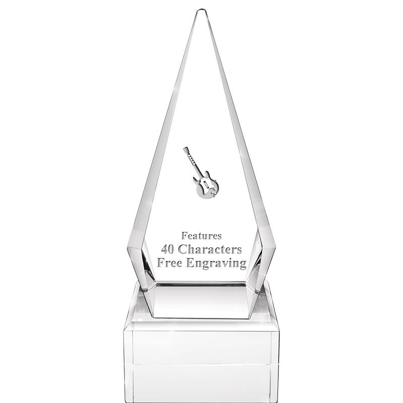 9" ZENITH CRYSTAL AWARD