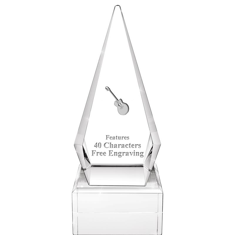 9" ZENITH CRYSTAL AWARD