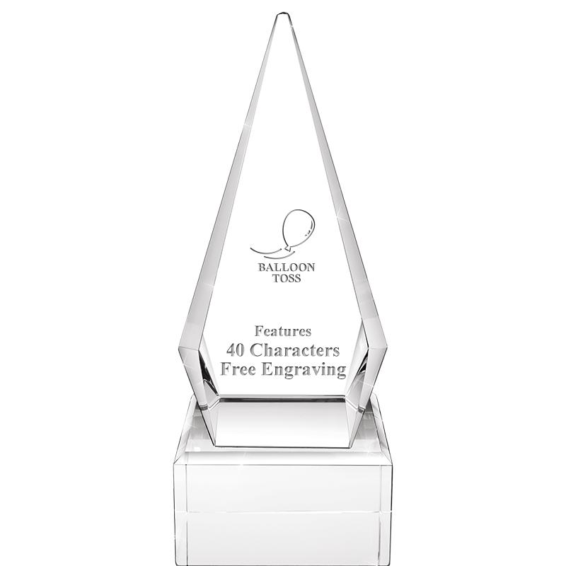 9" ZENITH CRYSTAL AWARD