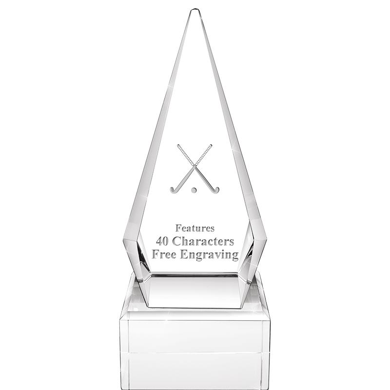 9" ZENITH CRYSTAL AWARD