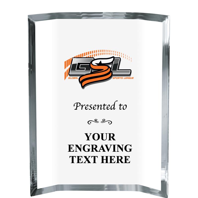 5"X7" GSL CURVA ACRYLIC