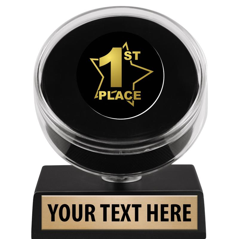 HOCKEY PUCK TRP ON TILT BASE