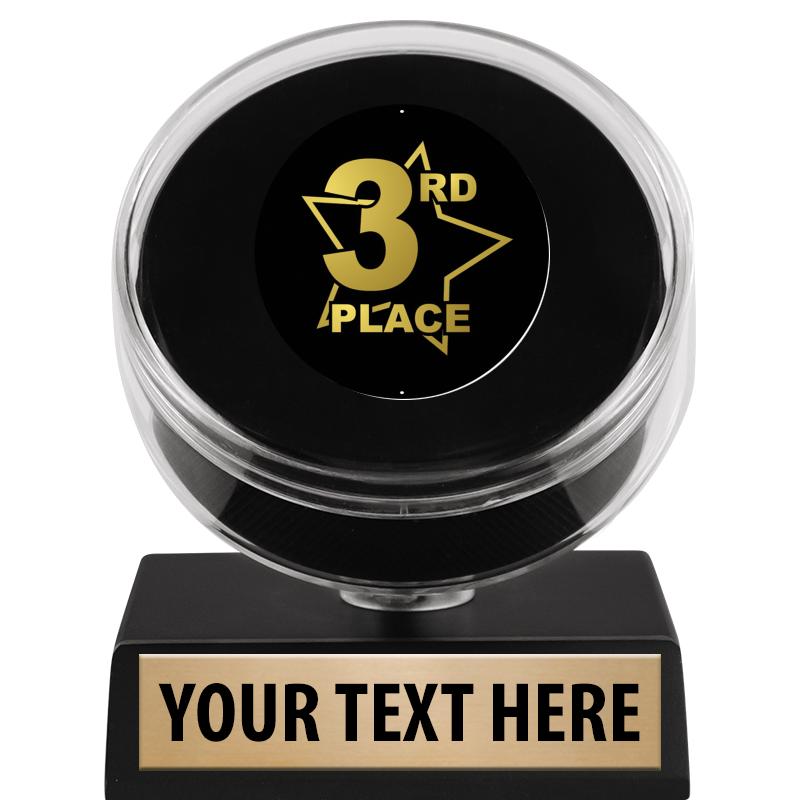 HOCKEY PUCK TRP ON TILT BASE