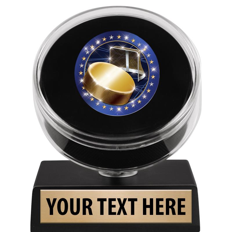 HOCKEY PUCK TRP ON TILT BASE