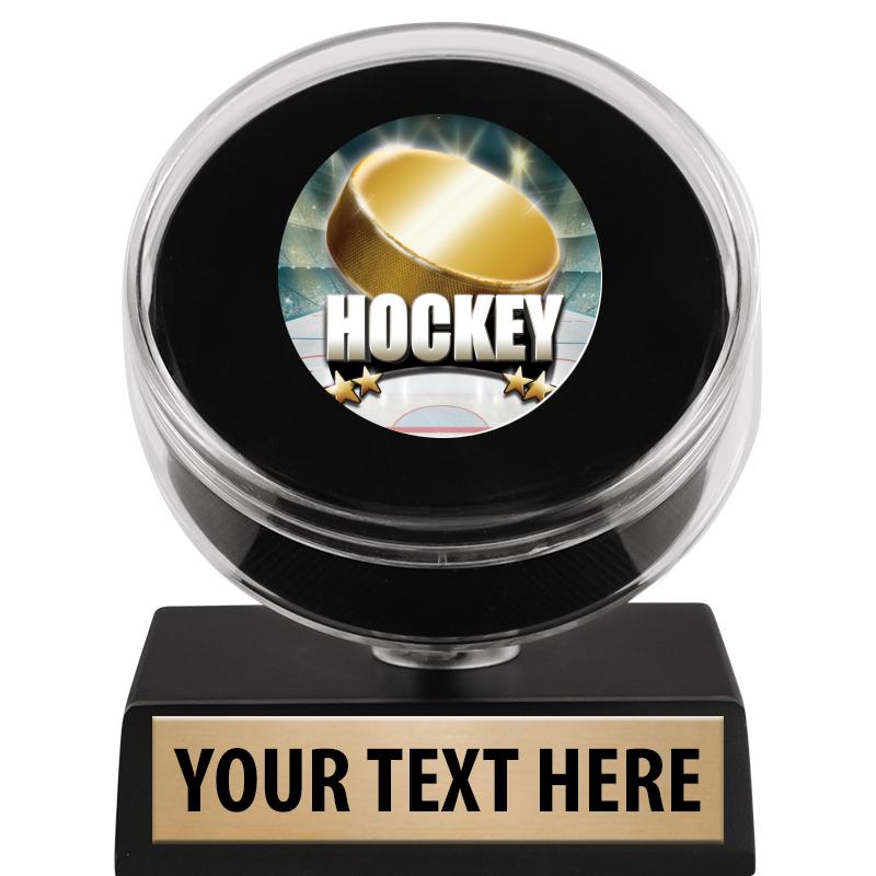 HOCKEY PUCK TRP ON TILT BASE