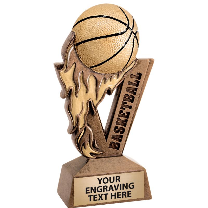 6"I9 FIREBALL BASKETBALL SCLPT