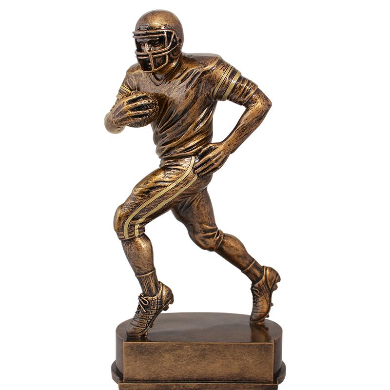 6.25"I9 ICONIC FOOTBALL SCLPTR