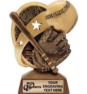i9 Sports Kudos Baseball Sculpture